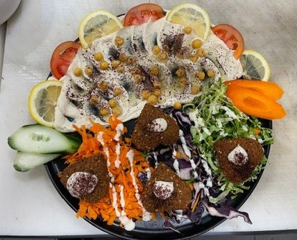 Assiette de 4 Falafels