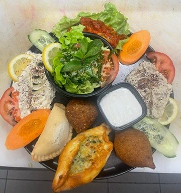 Assiette de mezzés