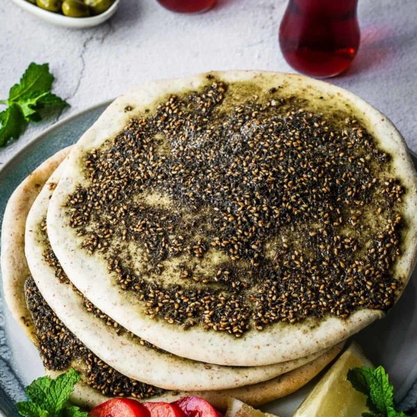 Manakish au zaatar